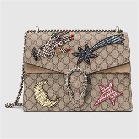 gucci rhinestone bag dionysus